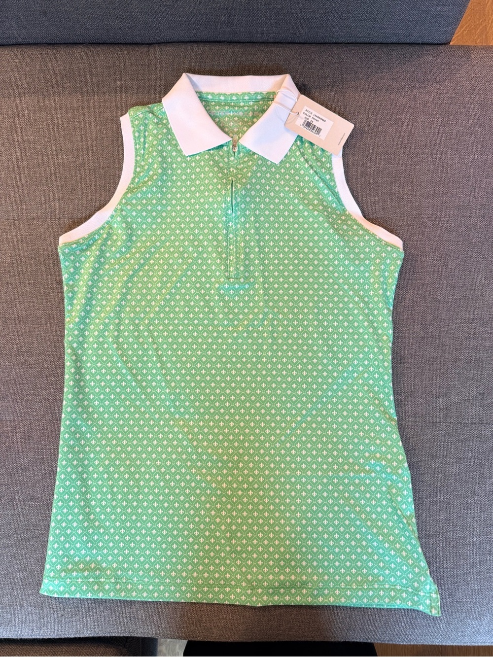 Peter Millar - Green Polo Tank Top - Brand New